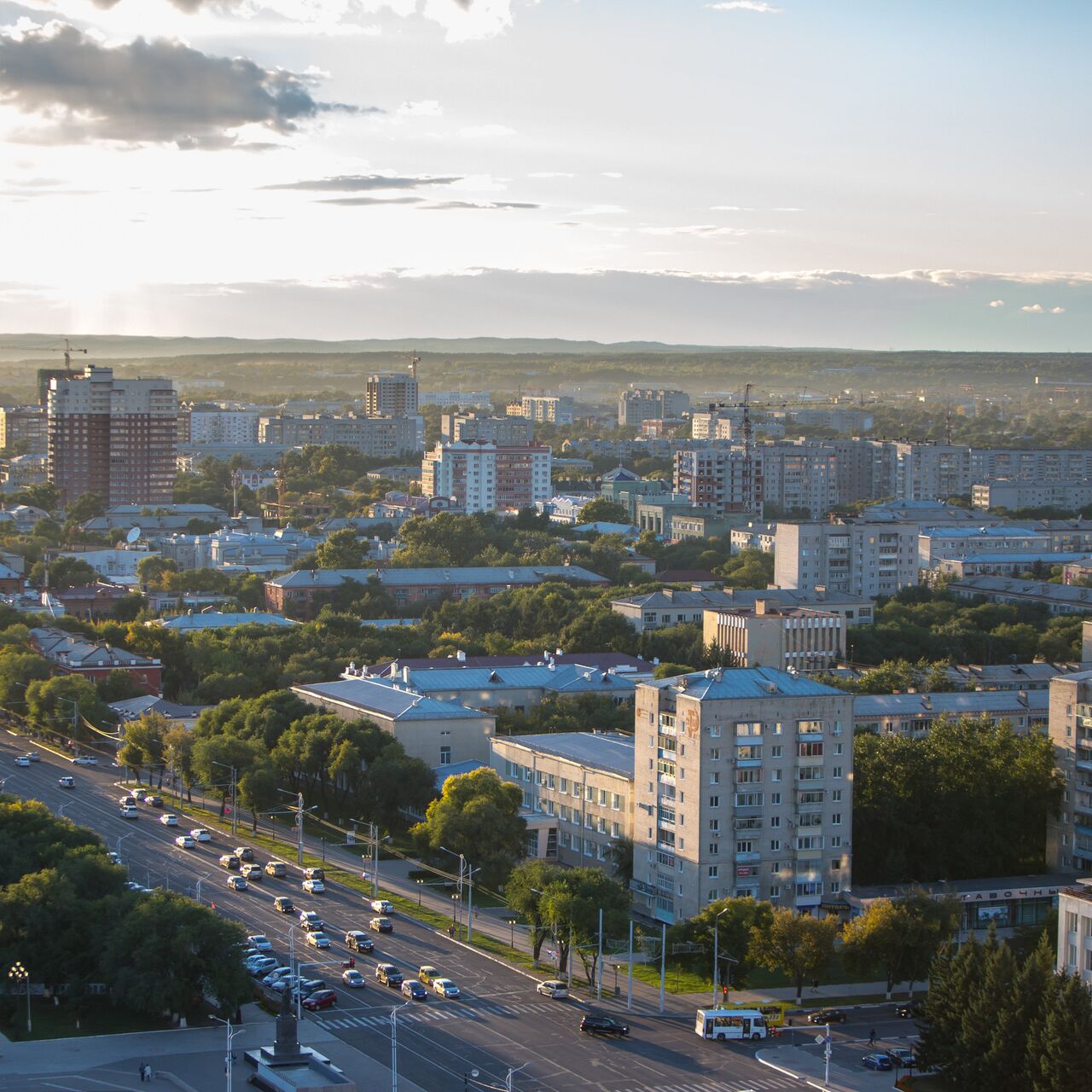 Индустриальный парк в Приамурье.