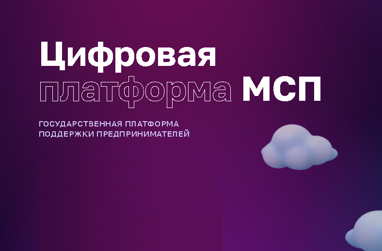 Цифровая платформа МСП.РФ.