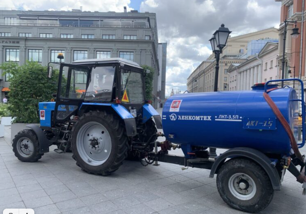 Техника из Заречного отмоет Москву .