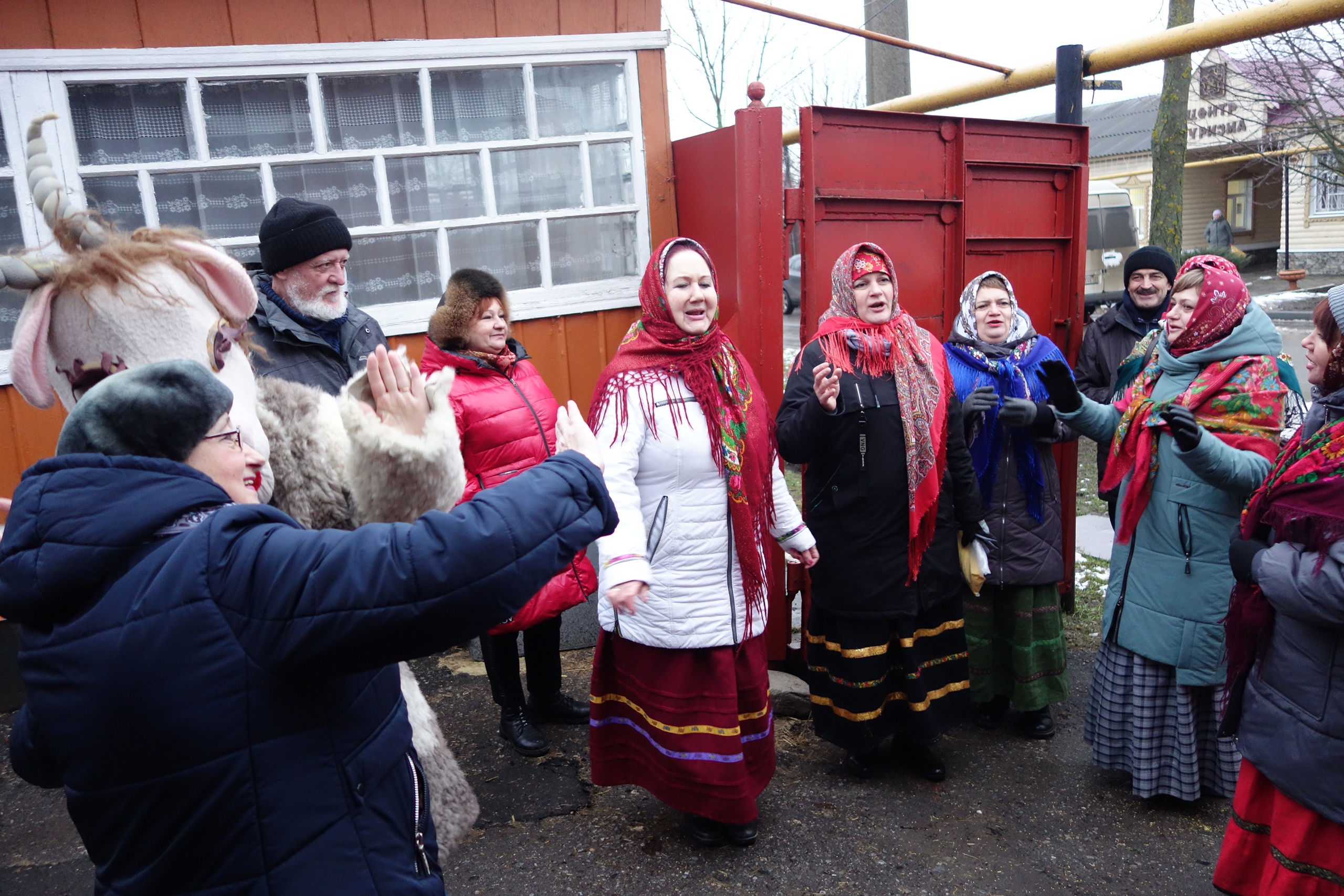 Фольклорный ансамбль &quot;Славица&quot; стали участниками Этнографического проекта «На Рождество».