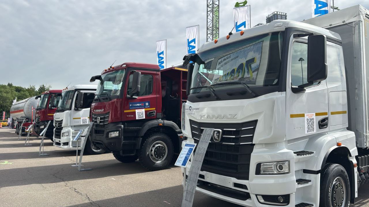 «КАМАЗ» презентует инновационную автотехнику на выставке CTT Еxpo 2025.
