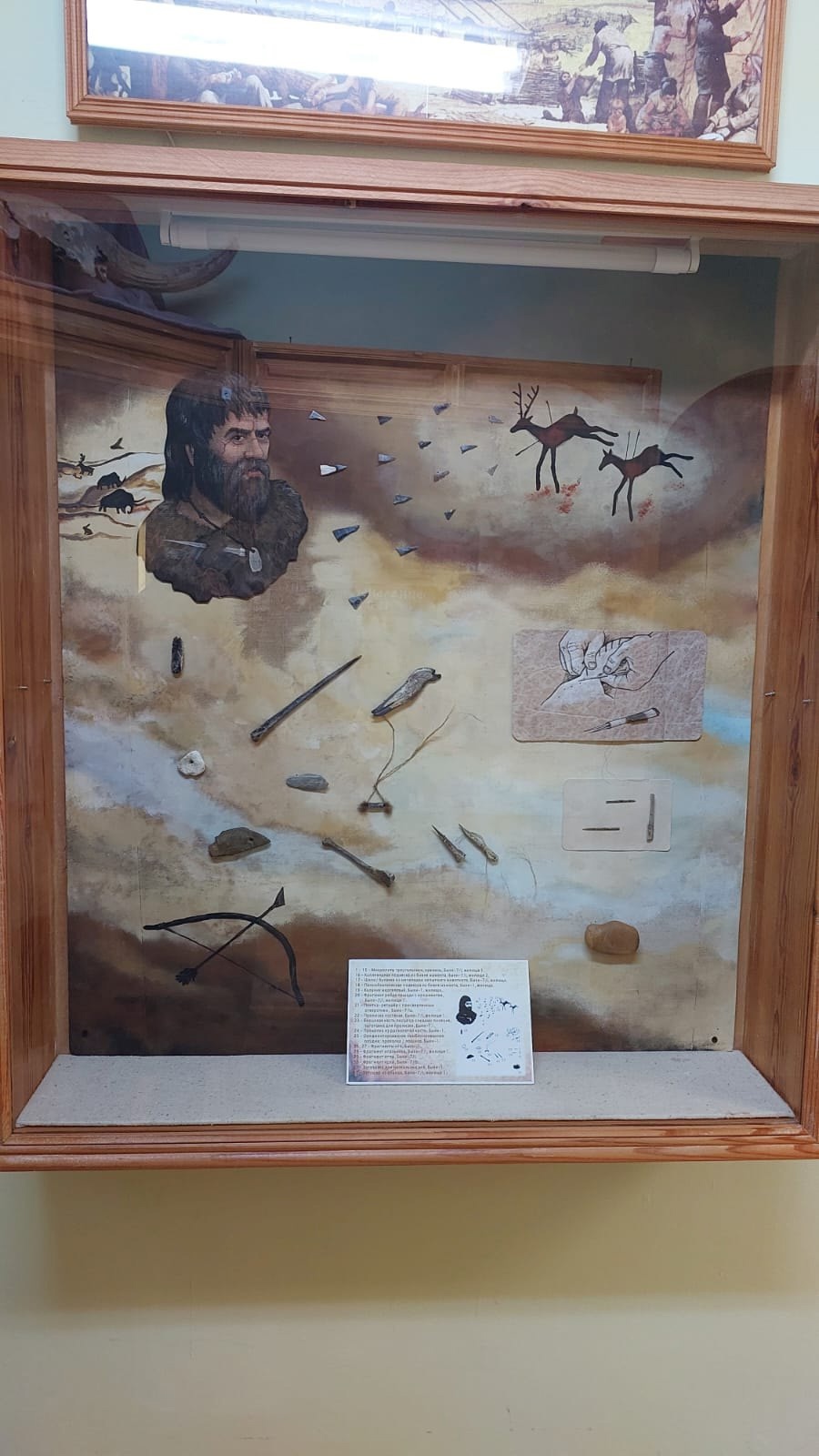В краеведческом музее.