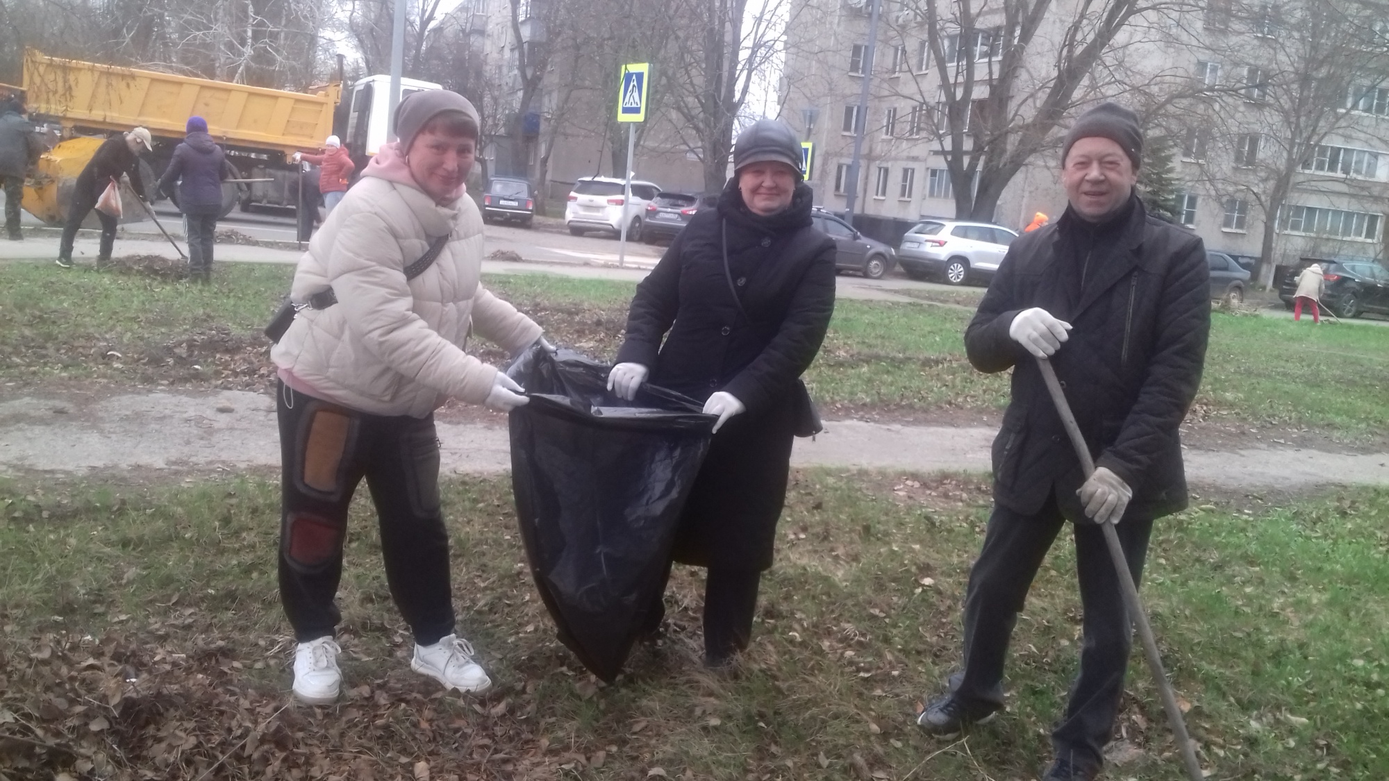 Ветераны работали с огоньком!.